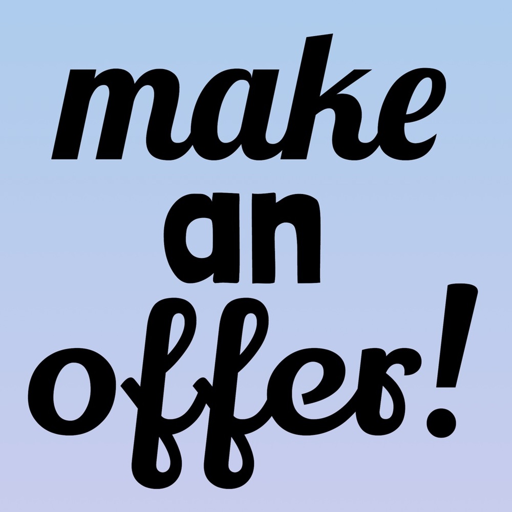 make an offer!